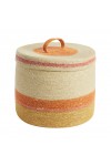 Basket Box L - Orange/Corn