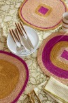 Place Mat Mada - Mais Rose