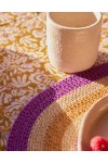 Set de table en jonc de mer - Multico Violet Naturel