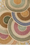 Set de table en jonc de mer Baya - Vert Lichen