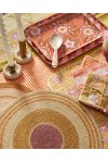 Set de table en jonc de mer Baya - Orange/ Mais