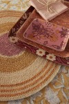 Set de table en jonc de mer Baya - Orange/ Mais