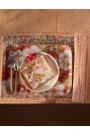 Set of 2 Table Mats - Meera Bronze