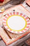 Lot de 2 Sets de Table - Petunia Rose