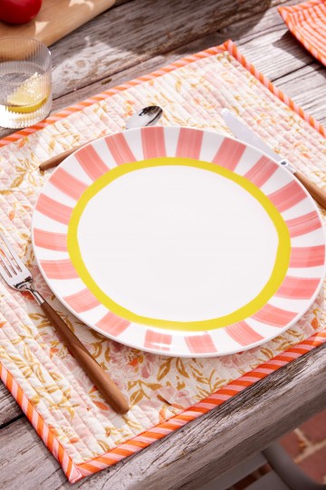 Lot de 2 Sets de Table - Petunia Rose