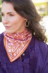 Indian Scarf Kid - Leopard Cuivre