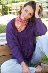 Indian Scarf Kid - Leopard Cuivre