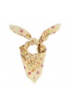Indian Scarf Kid - Leopard Ecru/Kiwi