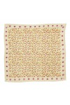 Indian Scarf Kid - Leopard Ecru/Kiwi