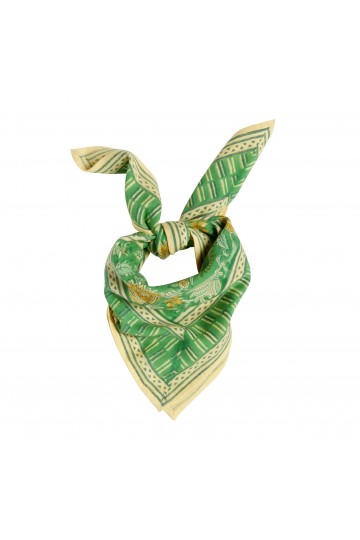 Small Indian Scarf - Nehru Chlorophylle