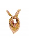 Petit Foulard Indien - Nehru Kiwi