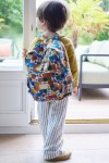 Biscotto backpack - Patchy Blue