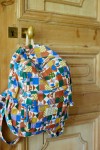 Biscotto backpack - Patchy Blue
