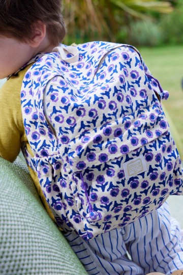 Biscotto backpack - Isha Cassis