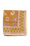 Indian Scarf - Nehru Kiwi