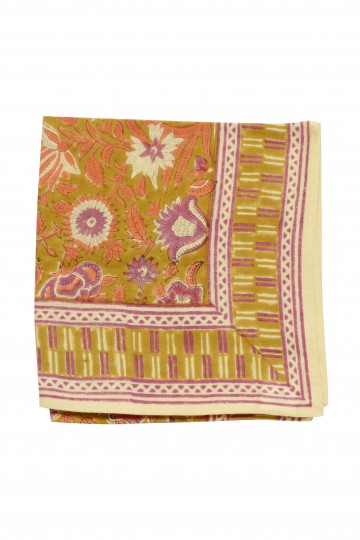 Indian Scarf - Nehru Kiwi