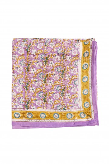 Foulard Indien - Absynthe Purple