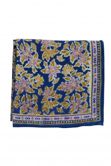 Foulard Indien - Arya Indigo