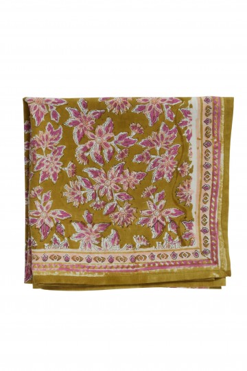 Foulard Indien - Arya Olive