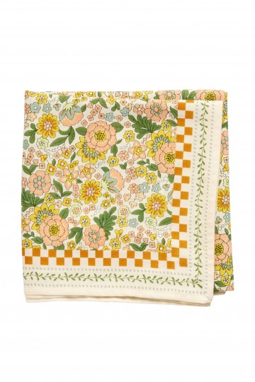 Indian Scarf Amaia Rose/Corail