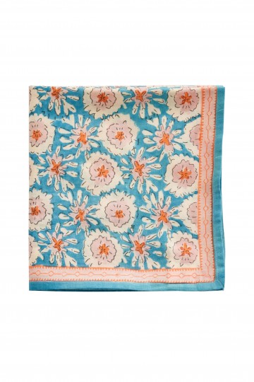 Foulard Indien - Margote Bleu
