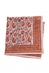 Foulard indien - Lucette Pink