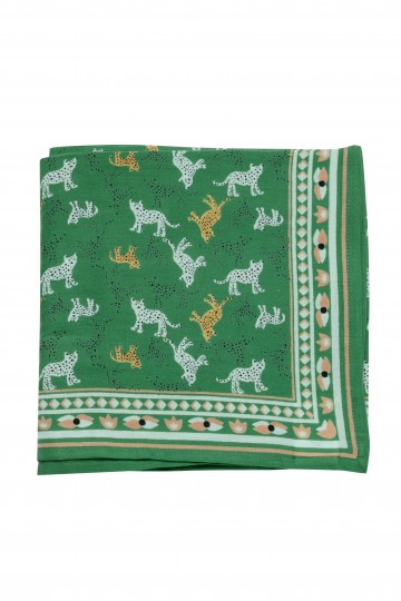 Foulard Indien - Leopold Basilic