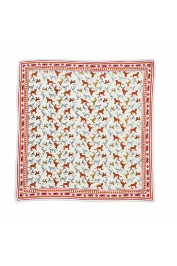 Foulard Indien - Leopold Ecru