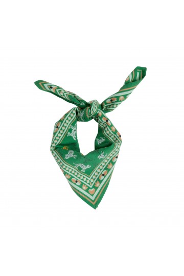 Foulard Indien Enfant - Leopold Basilic