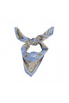 Foulard Indien Enfant - Leopold Bleu