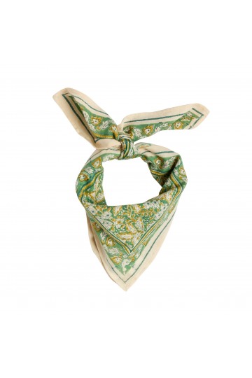 Foulard Indien Enfant - Nalini Vert
