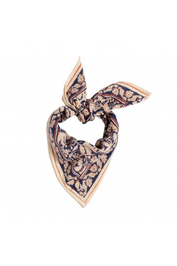 Foulard Indien Enfant - Nalini Indigo