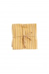 Lot de 2 Serviettes de Table - Rayures Kiwi