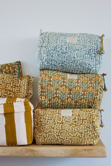 Toilet Pouch - Kamala Blue