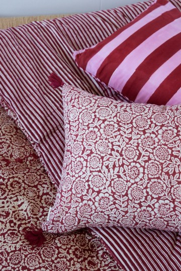 Sofa Cover - Kamala Grenat