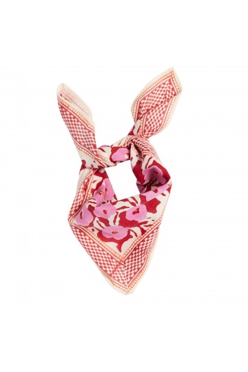 Small Indian Scarf - Chunni Bordeaux