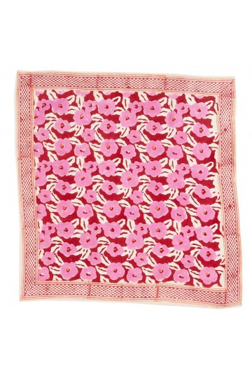 Small Indian Scarf - Chunni Bordeaux