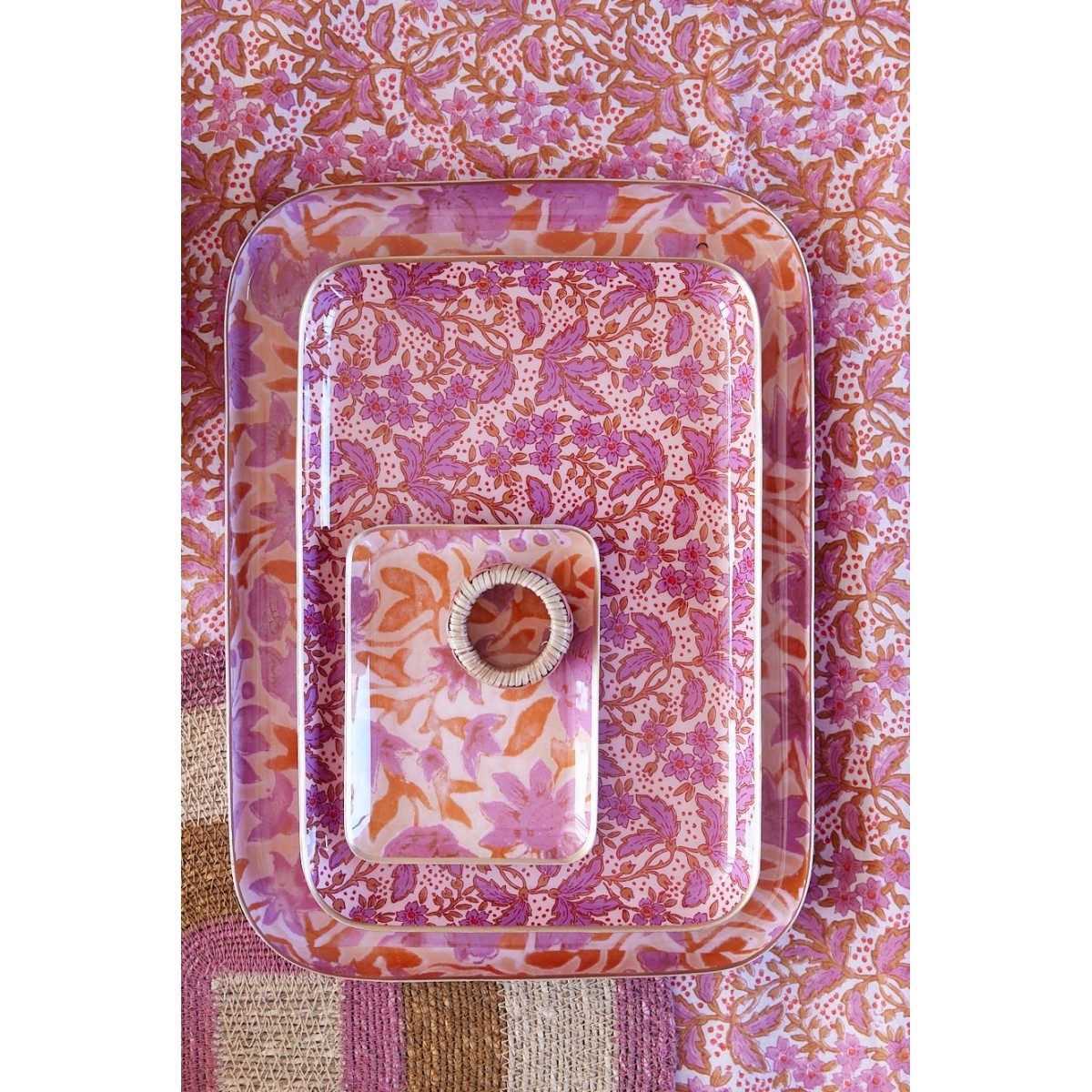 Tray Guest - Bunga Cuivre - Bonheur du Jour