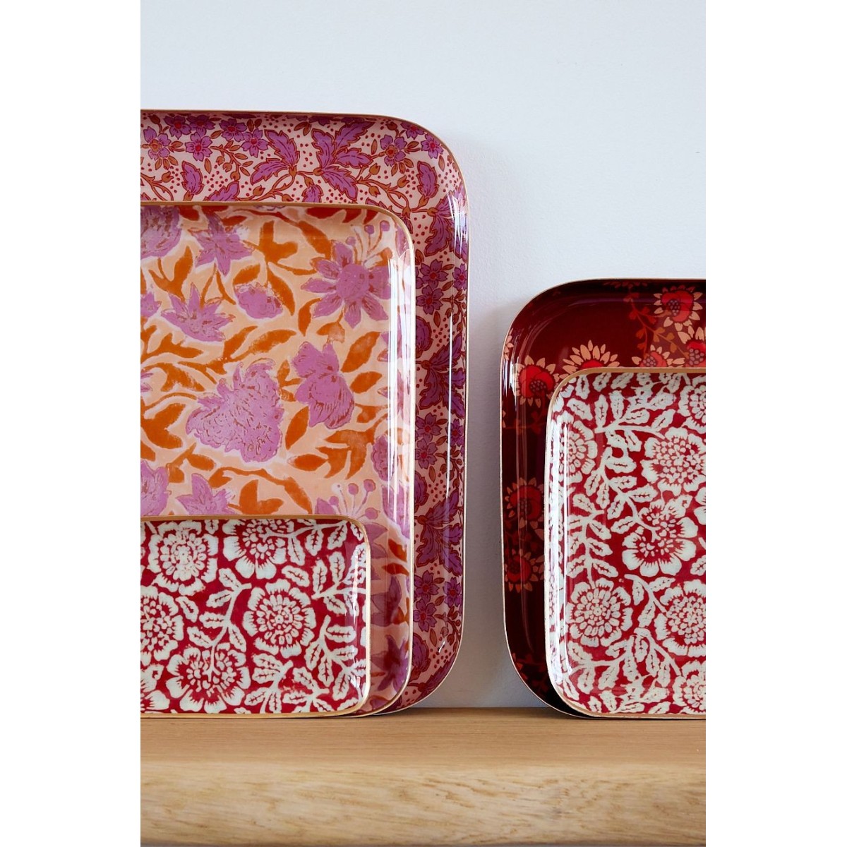 Tray Tiny - Kamala Grenat - Bonheur du Jour