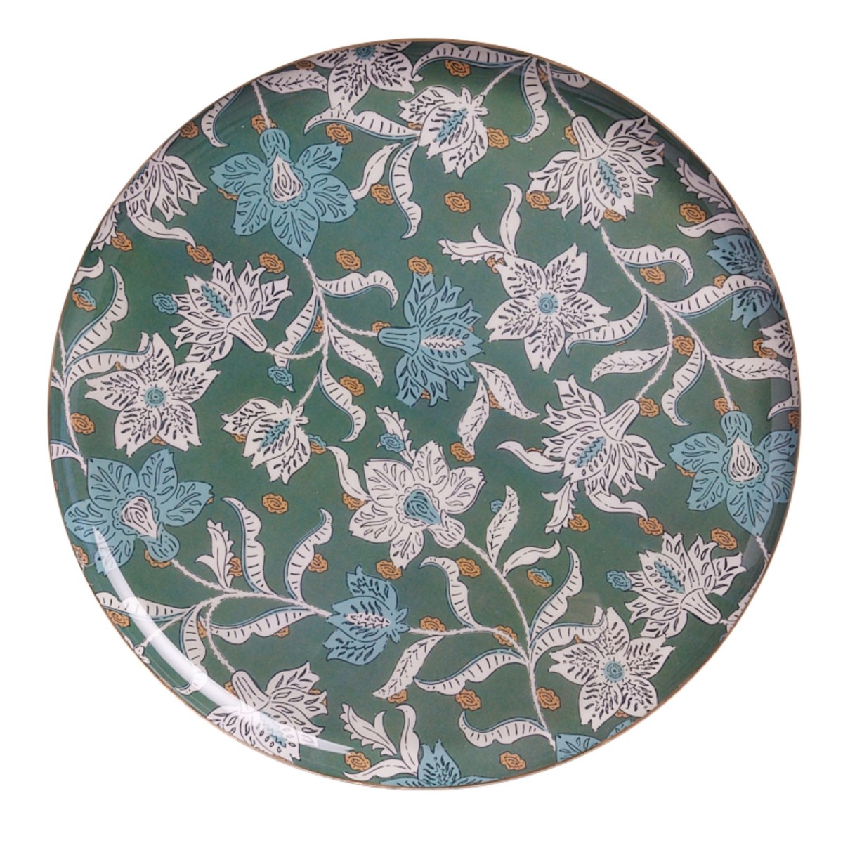 Plateau Rondo 40 cm - Lotus Vert - Bonheur du Jour