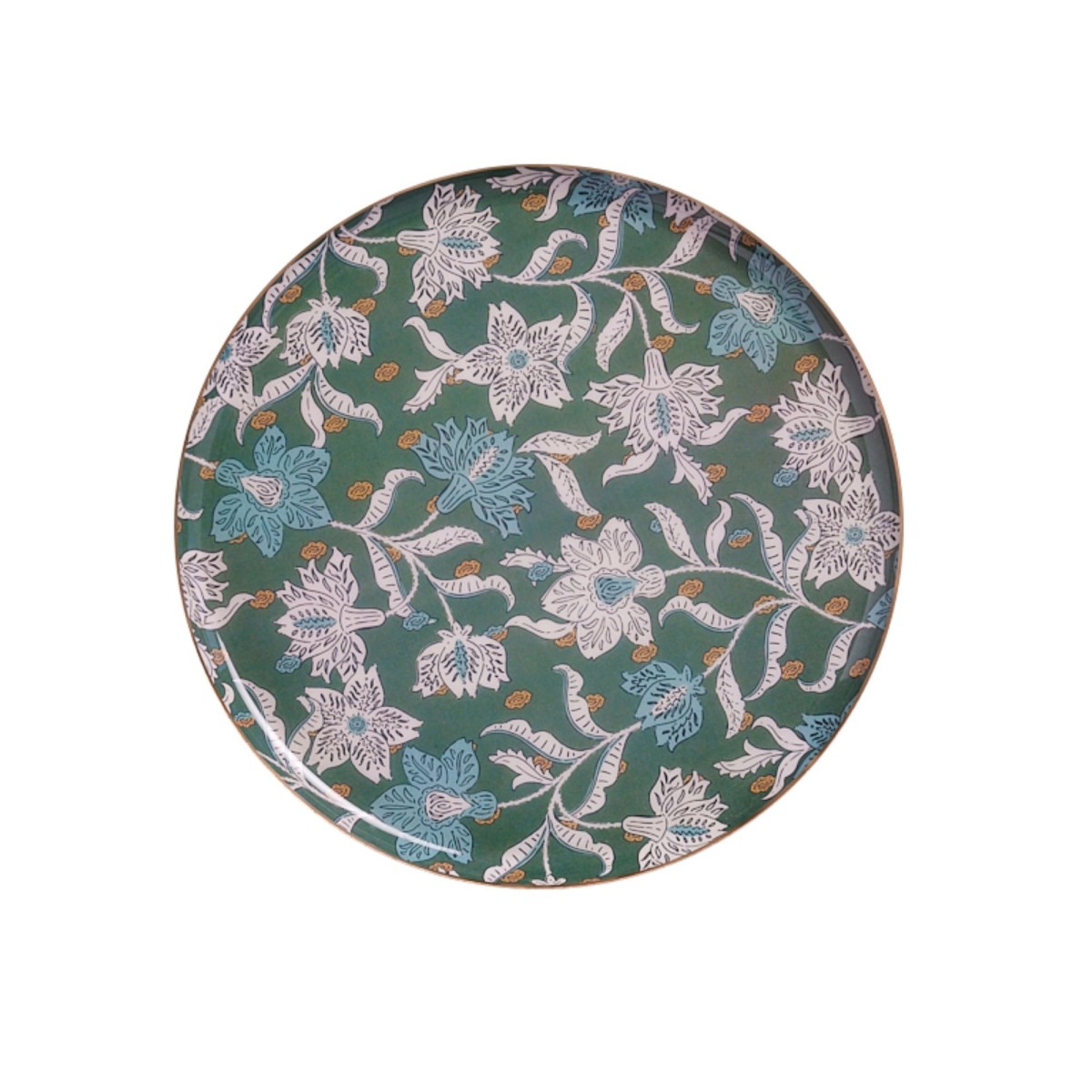 Plateau Rondo 30 cm - Lotus Vert - Bonheur du Jour