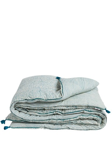 Sofa Cover - Kamala Bleu - Bonheur du Jour