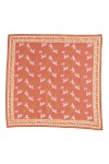 Petit Foulard Indien - Leopold Bois de rose - Bonheur du Jour