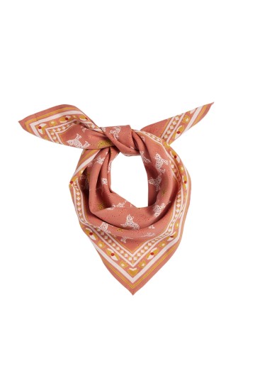 Indian Scarf Kid - Leopold Rosewood - Bonheur du Jour