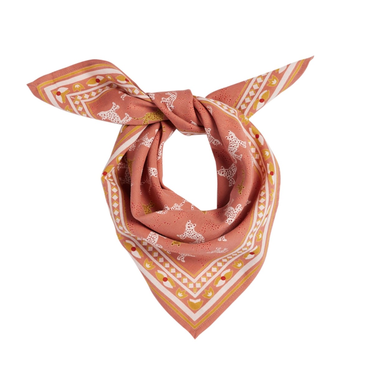 Indian Scarf Kid - Leopold Rosewood - Bonheur du Jour