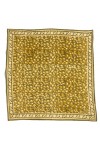 Small Indian Scarf - Léopard Kaki