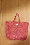 Shopper Bag - Osaka Grenat - Bonheur du Jour