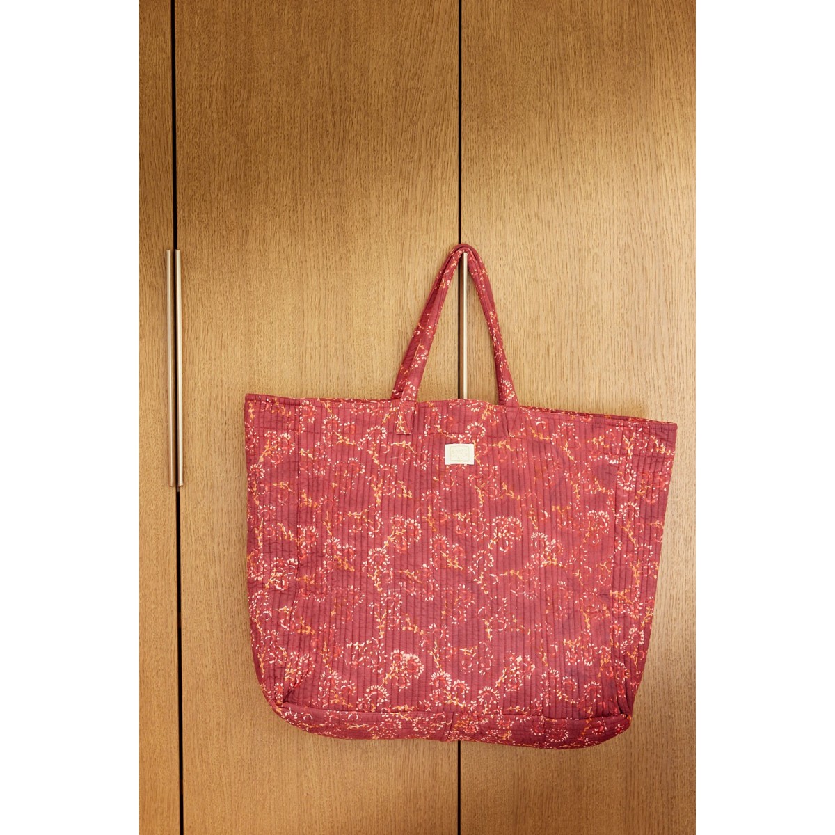 Shopper Bag - Osaka Grenat - Bonheur du Jour