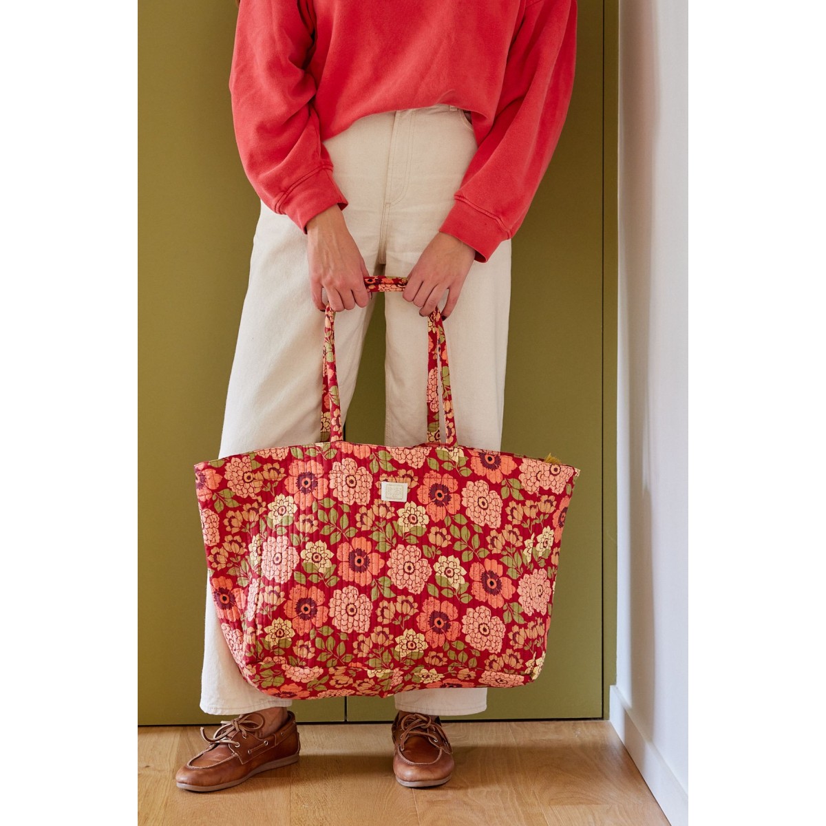 Trotter Bag - Bengale Burgundy - Bonheur du Jour