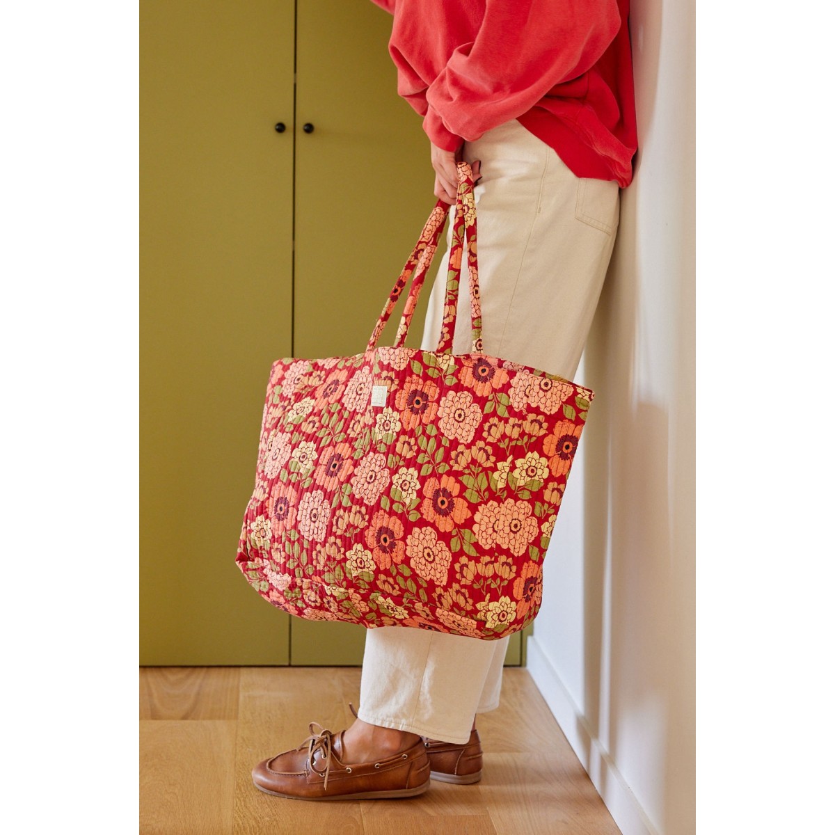 Trotter Bag - Bengale Burgundy - Bonheur du Jour